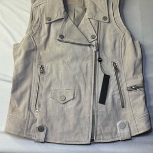 Blank NYC Light Tan Sleeveless Vest